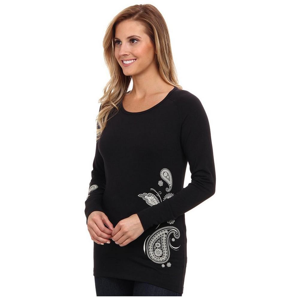 Hot Chillys Mtf 4000 Paisley Print Scoop Top Women's