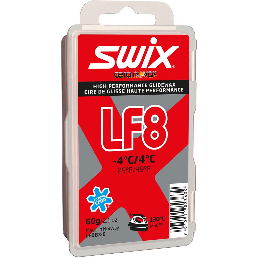  Swix Lf8x Red Low Fluorocarbon Wax 60g
