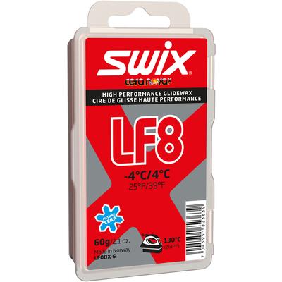 Swix LF8X Red Low Fluorocarbon Wax 60g