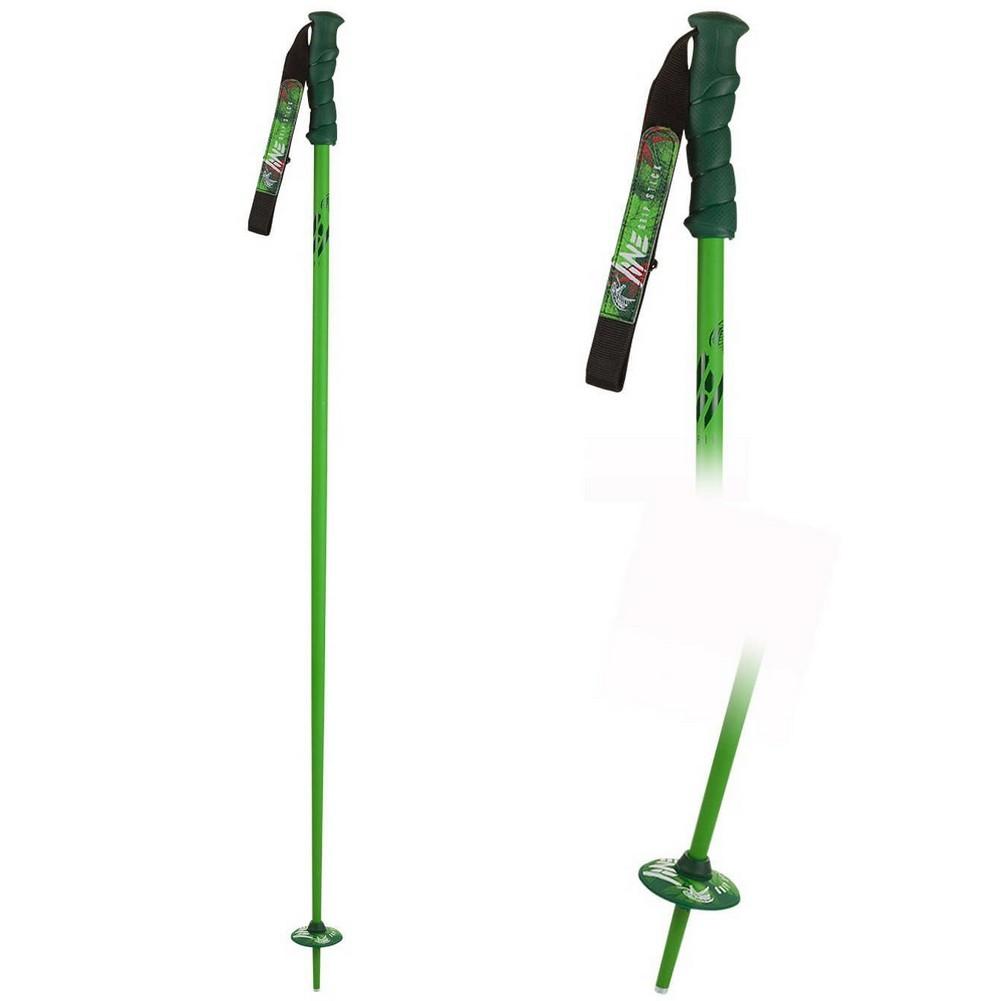 Line Grip Stick Ski Poles Green
