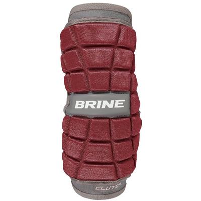 Brine Clutch Lacrosse Arm Pad Maroon Size L