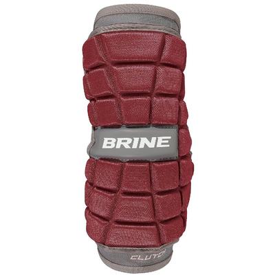 Brine Clutch Lacrosse Arm Pad Maroon Size M