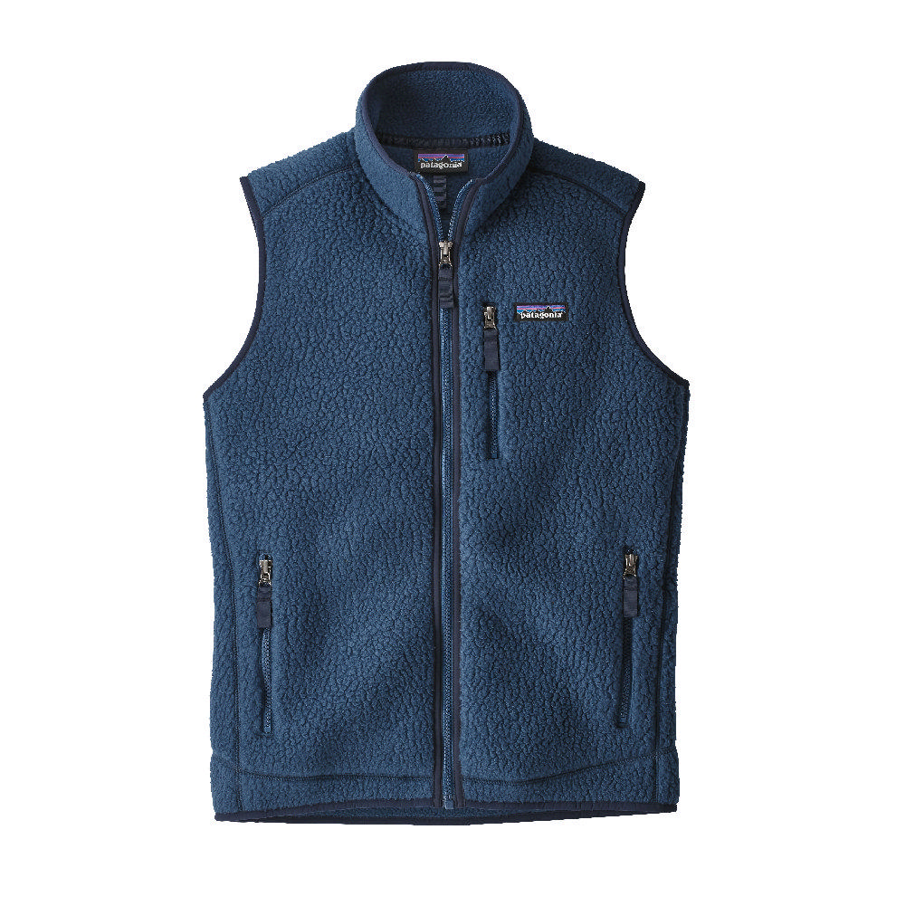 Patagonia womens retro pile fleece vest pelican