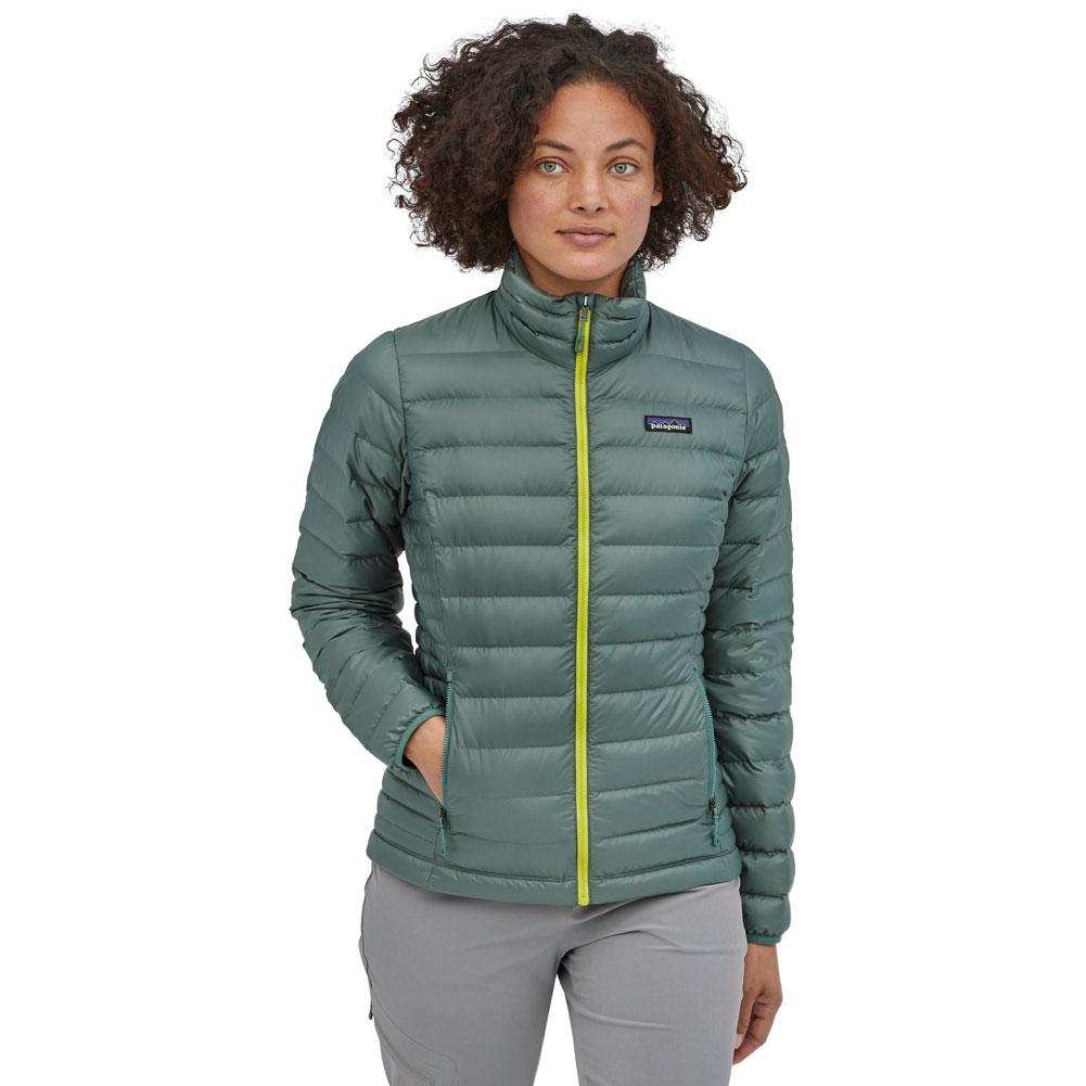 Women's down top sweater jacket