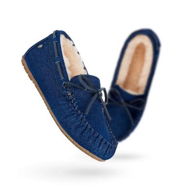 EMU Amity Denim Slippers Womens