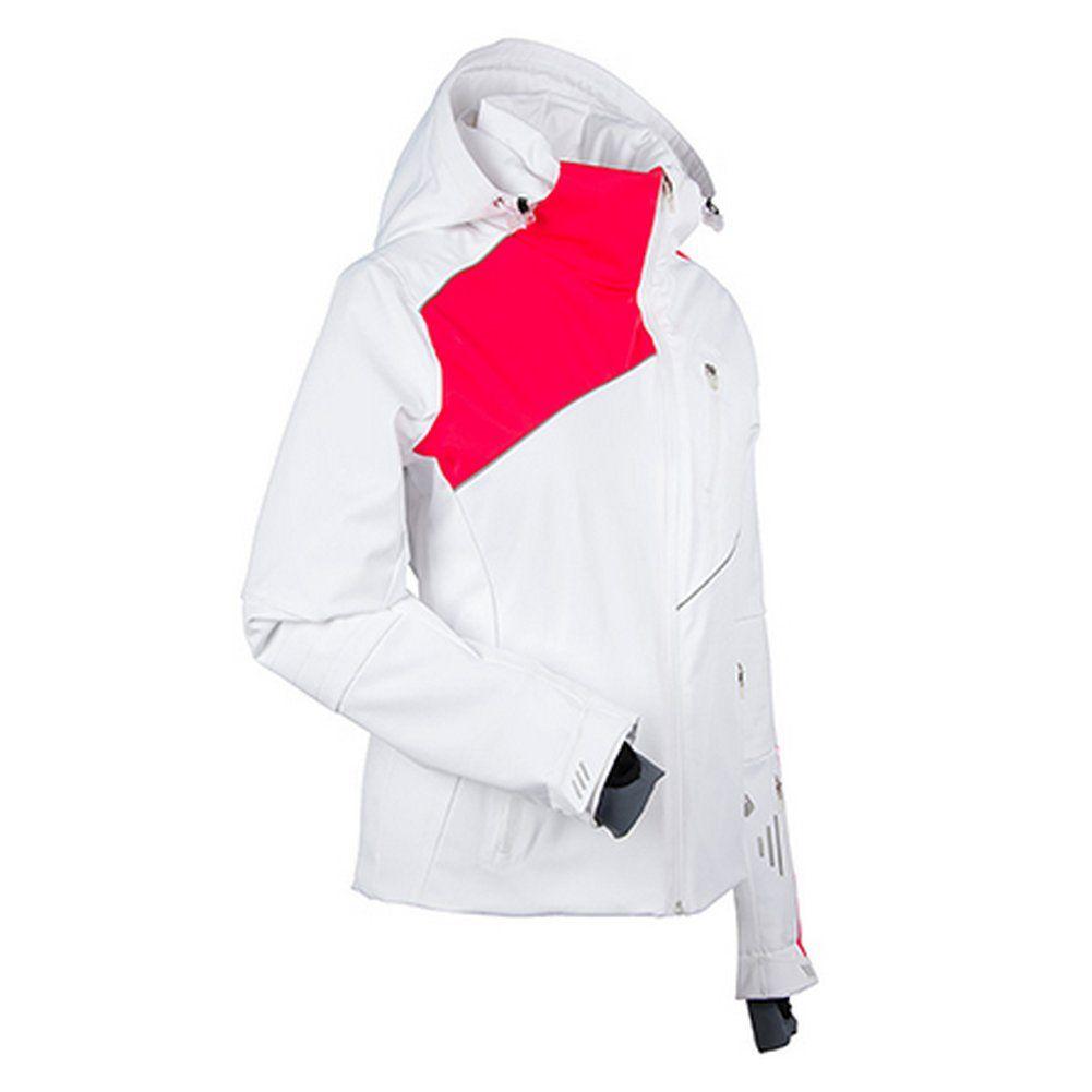 Nils Turi Jacket Womens - White/White/Watermelon