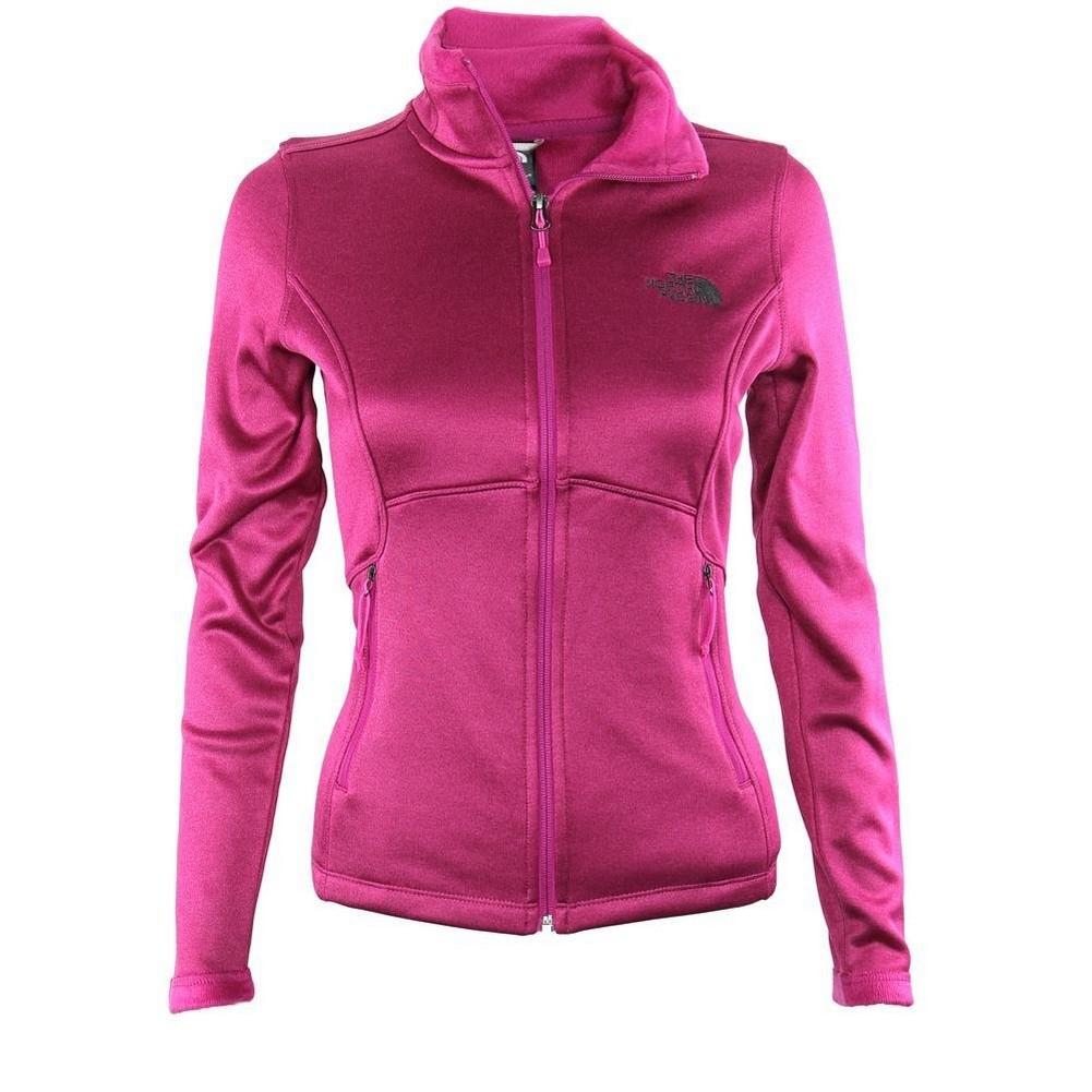 fuschia north face jacket