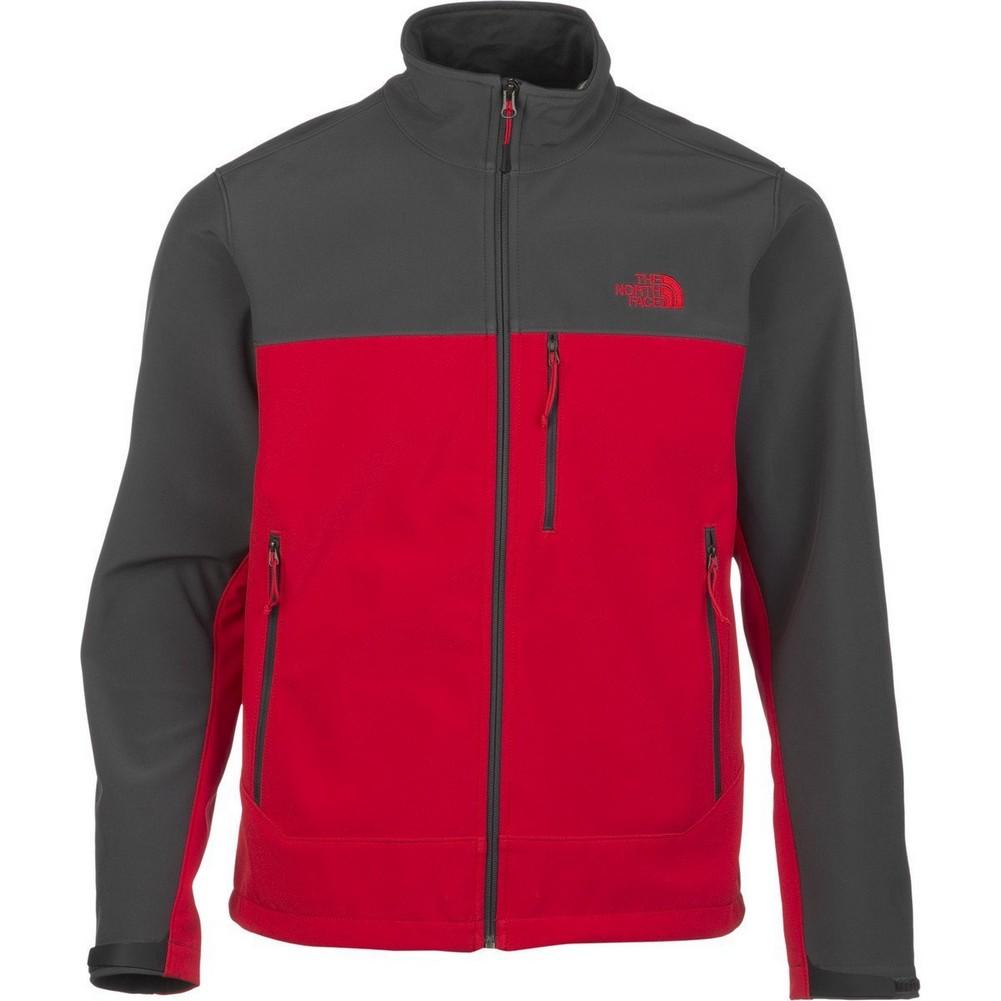 north face apex bionic red