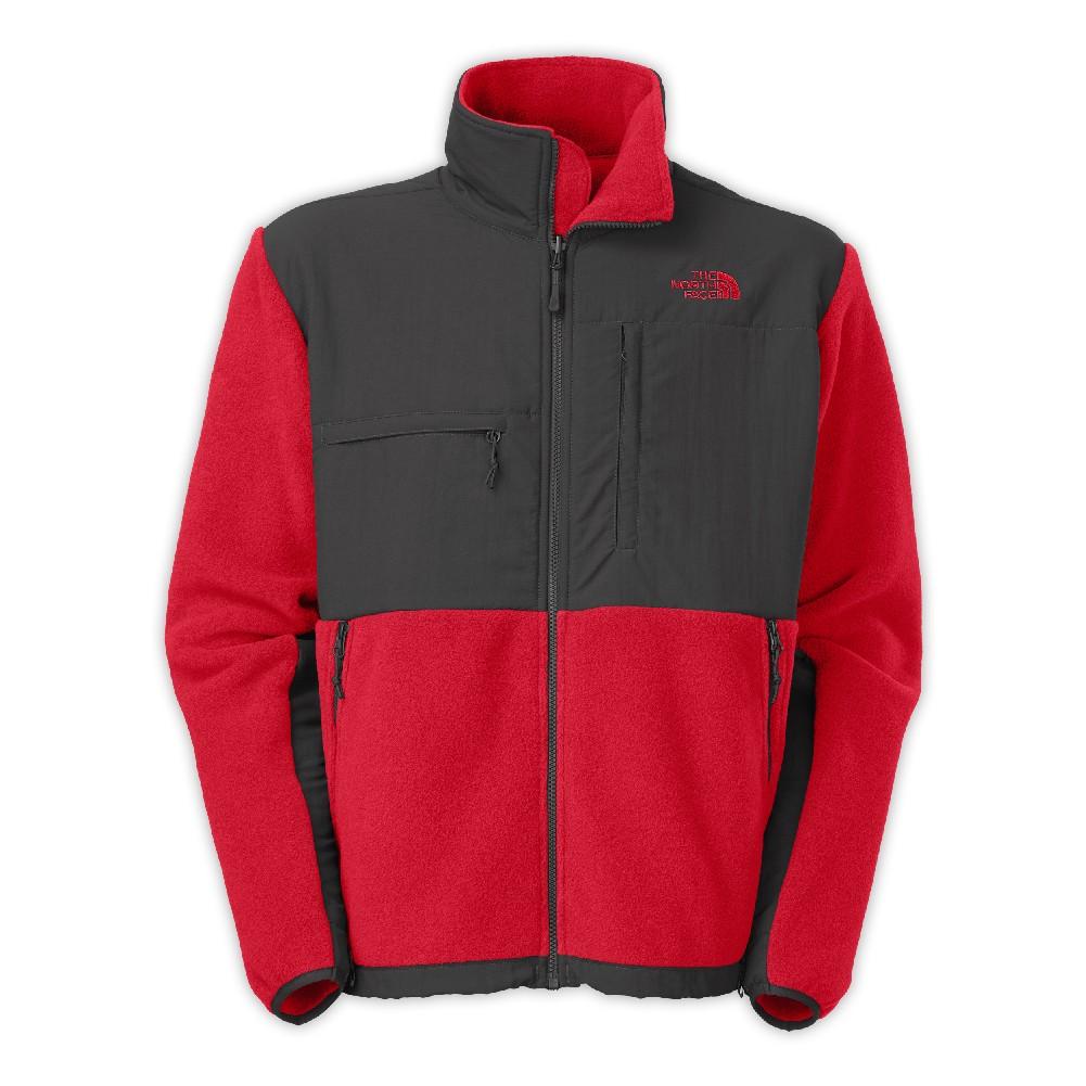 north face denali red