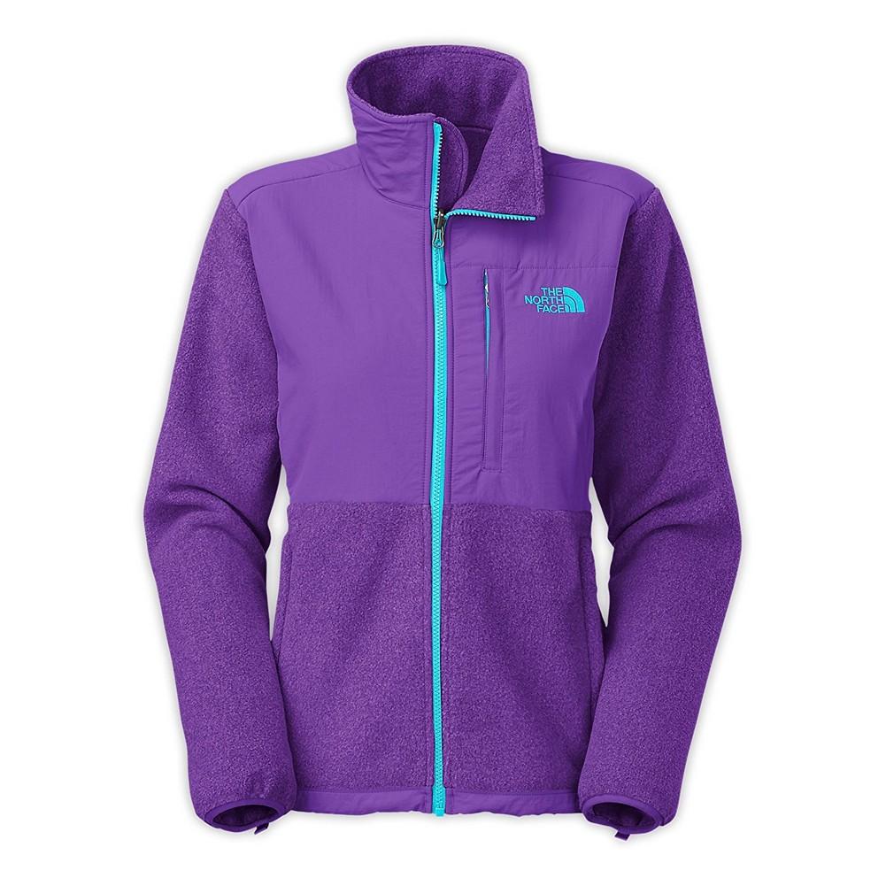 fuschia north face jacket