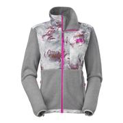 R High Rise Grey Heather/Fuschia Pink Cloud Print