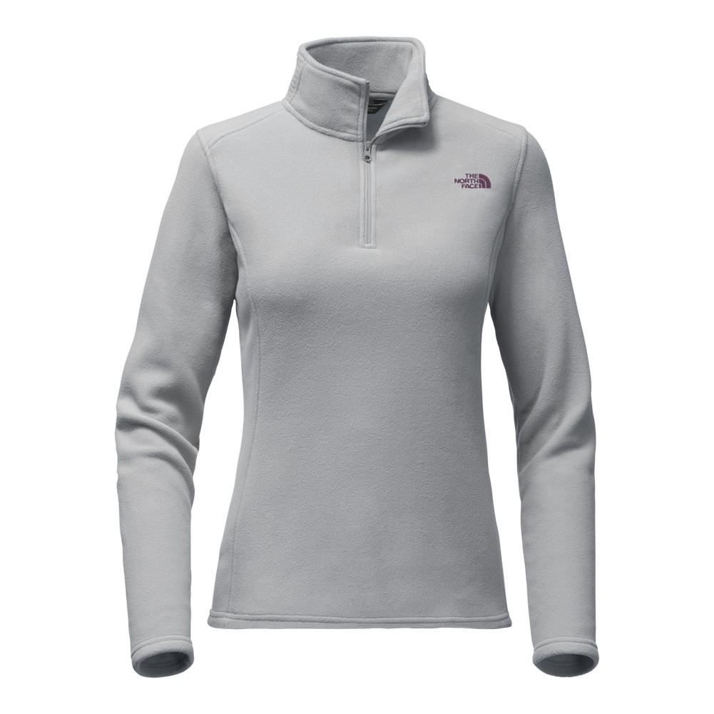 north face women's glacier quarter zip fleece