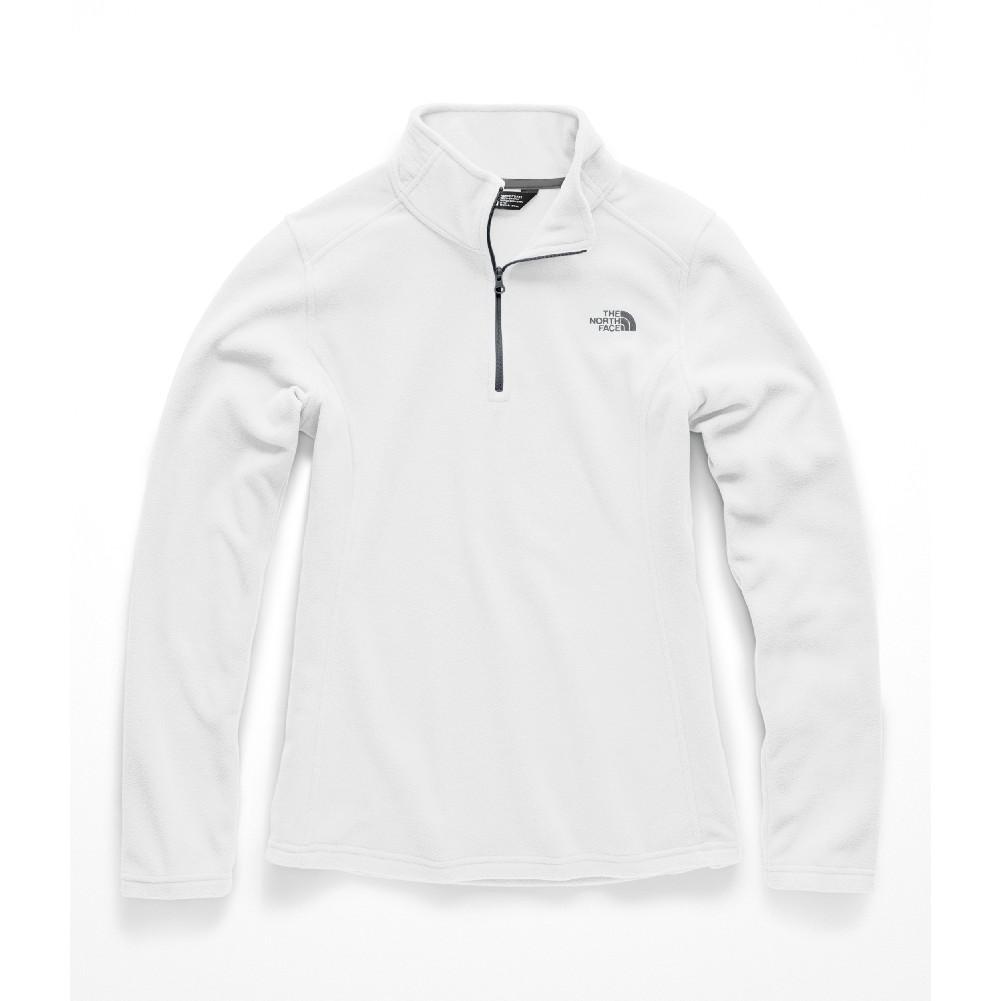 the north face fleece white