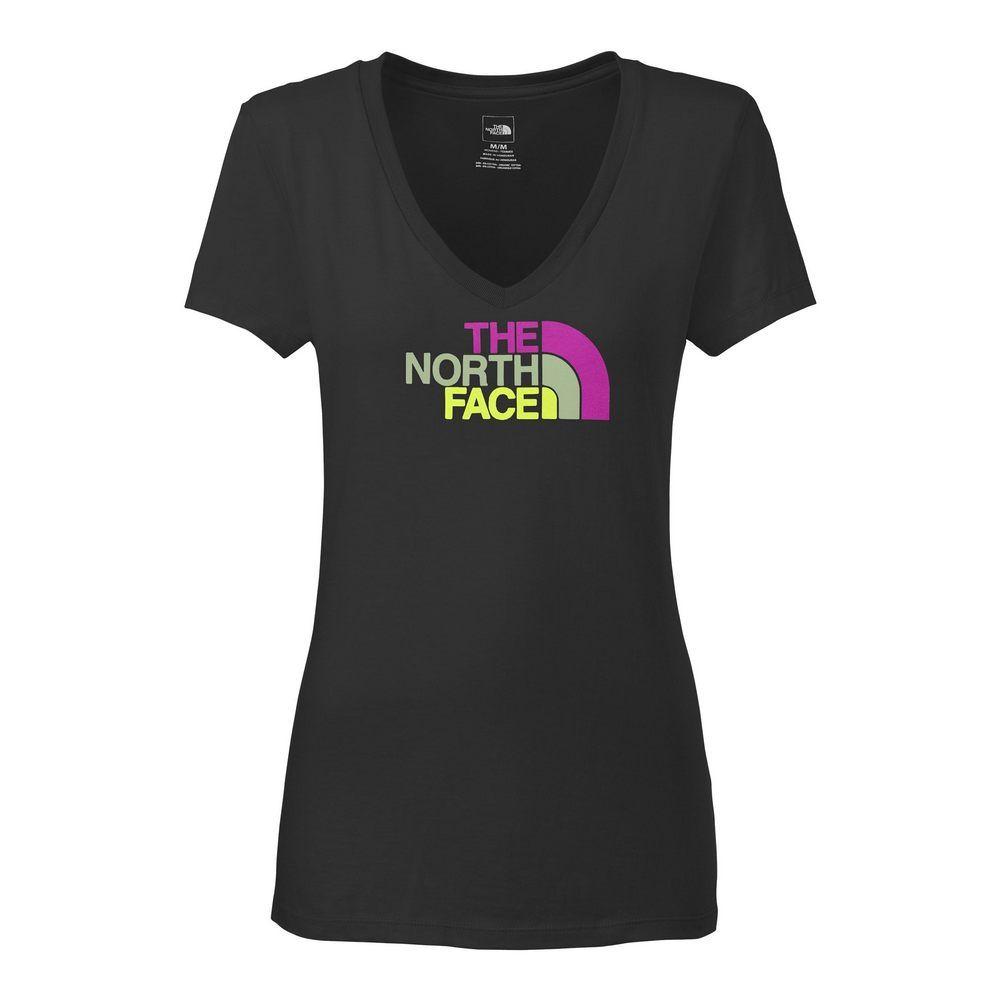 The North Face Short Sleeve Half Dome V- Neck Tee Women's