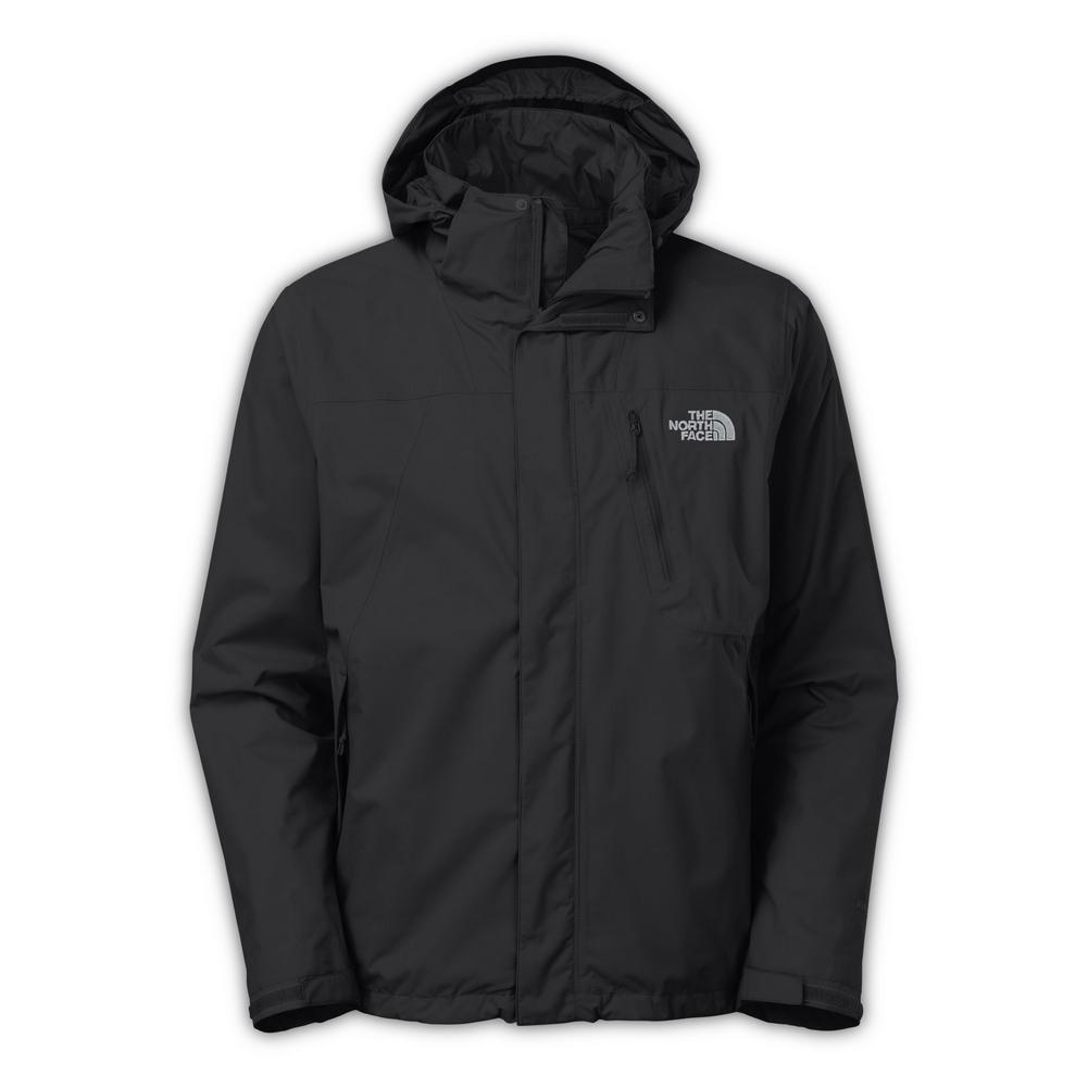 black north face jacket men