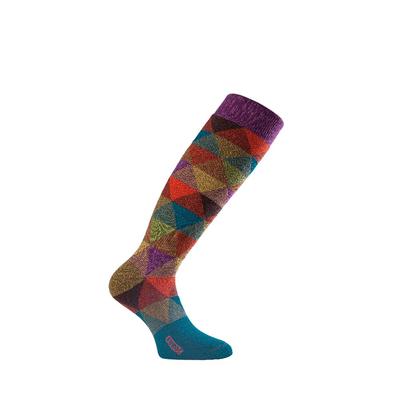 Eurosocks Diamond Medium Weight Over The Calf Sock Women's