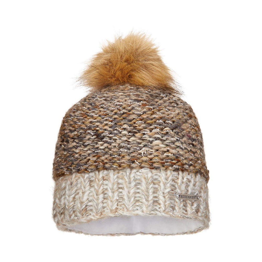 Screamer Chellene Faux Fur Beanie Women's
