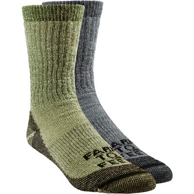 Farm To Feet Boulder Midweight Cushion Crew Socks (2-Pack)