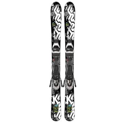 K2 Indy 76-100 Fastrak2 4.5 System Skis Boys'