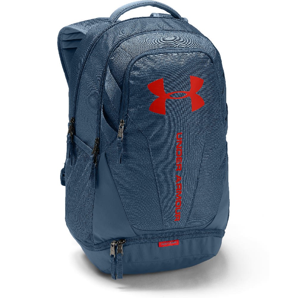 blue and black under armour backpack