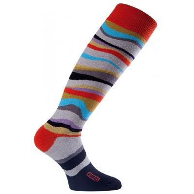 Eurosocks Waves Medium Weight Over The Calf Sock Women's