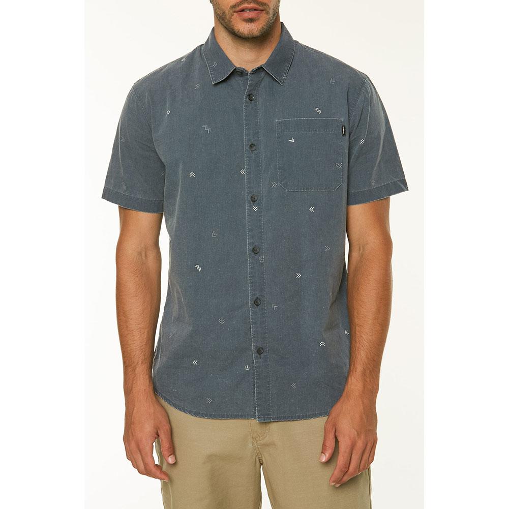 Oneill Kruger Short Sleeve Button Up Shirt Mens