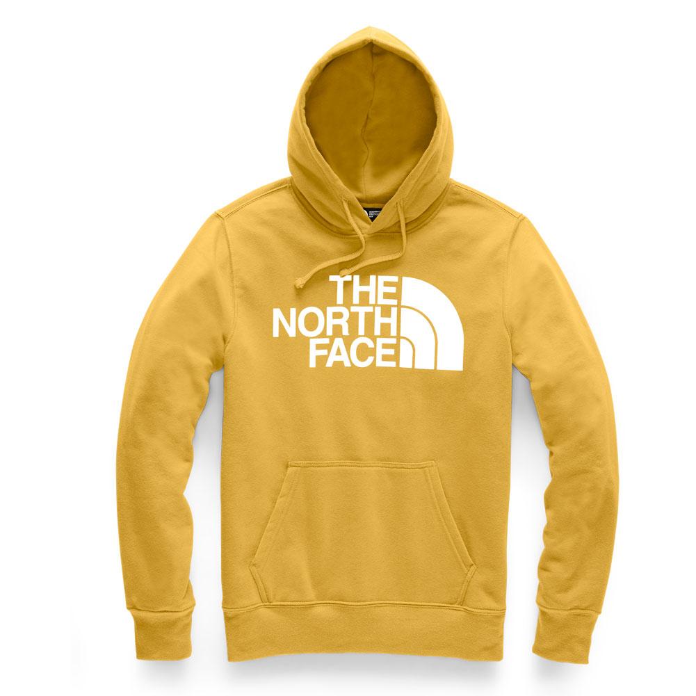 north face gold hoodie