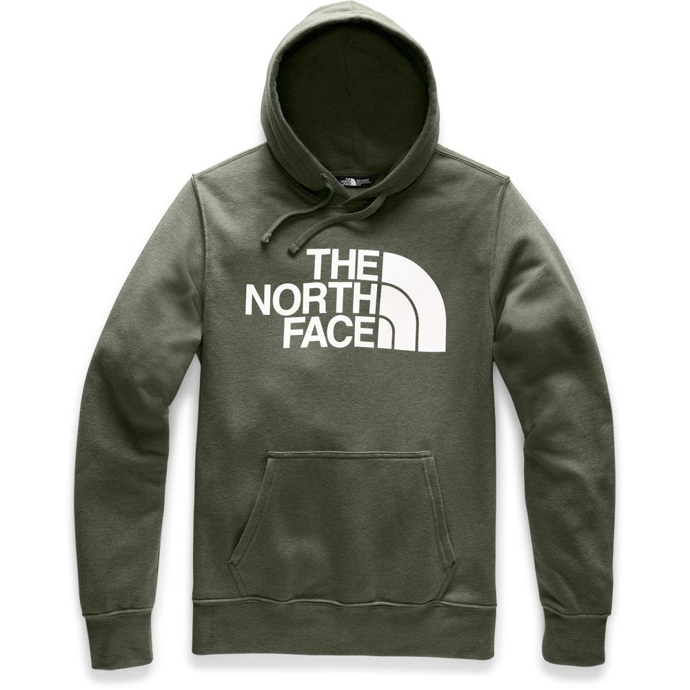 north face hoodie olive green