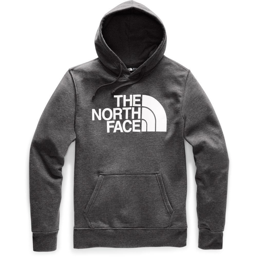 grey north face hoodie