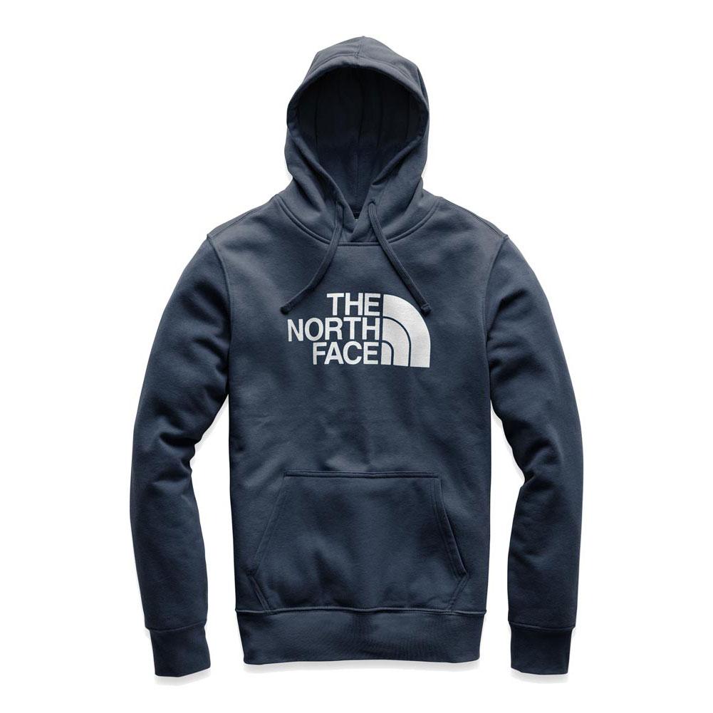 black and blue north face hoodie