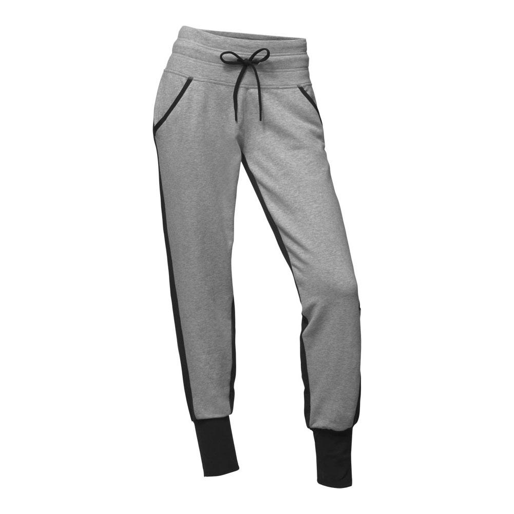 grey north face joggers womens