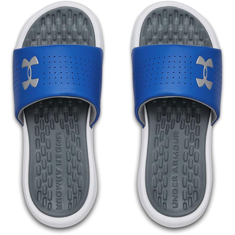 Black Under Armour Playmaker Fixed Strap Sliders 