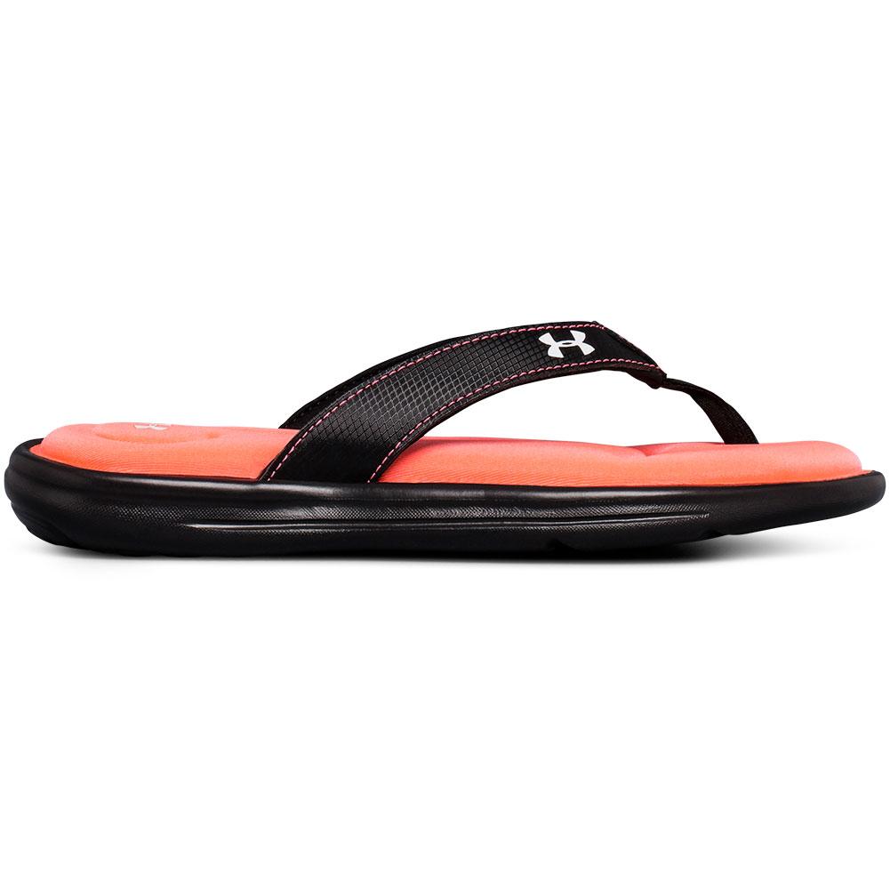 under armour women's marbella oval vi thong flip flops