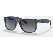 TRANSPARENT BLUE/GREY GRADIENT POLARIZED