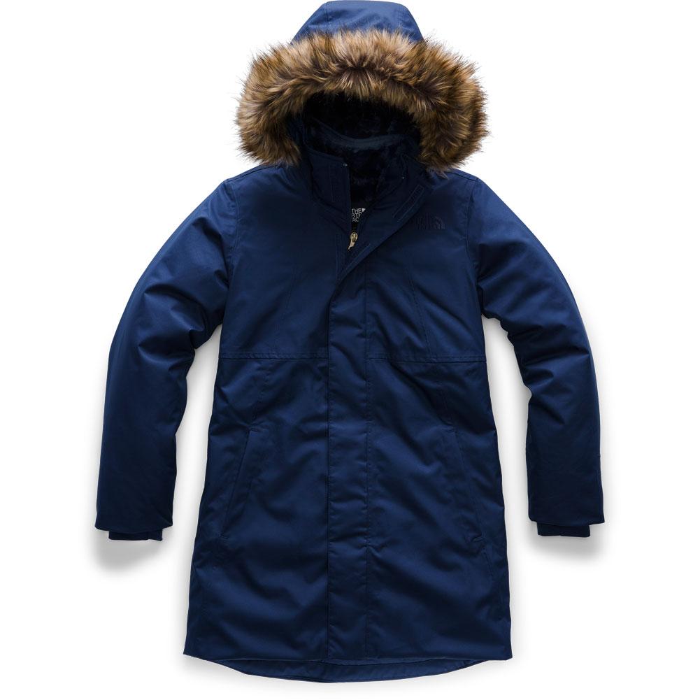 north face arctic swirl down parka