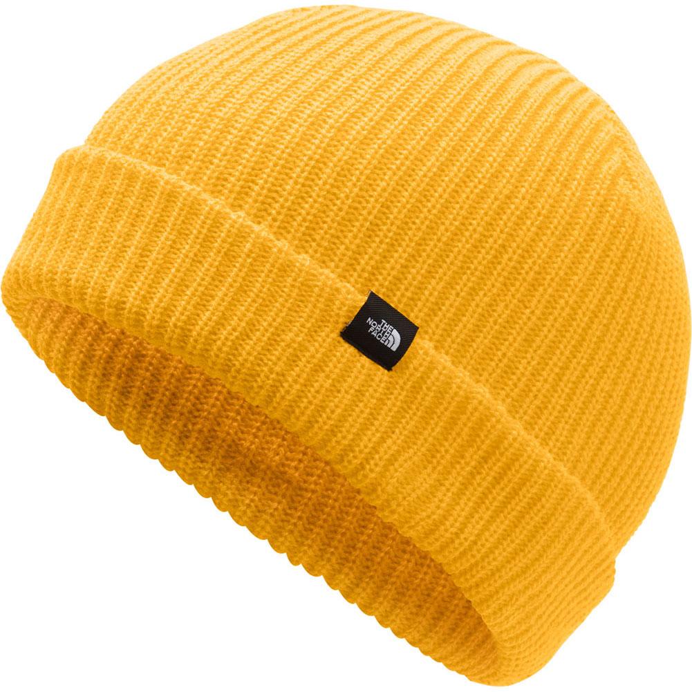 north face beanie yellow