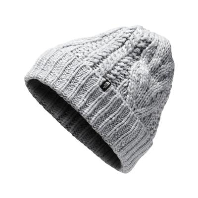 The North Face 
Women\'s Minna Cable-Knit Beanie in Ivory ~ Like New The North Face Women\ main image 3