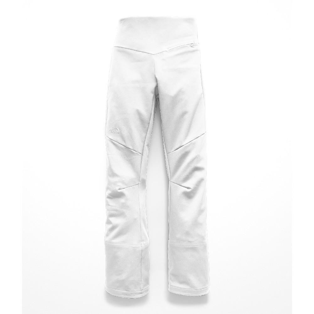 white north face snow pants