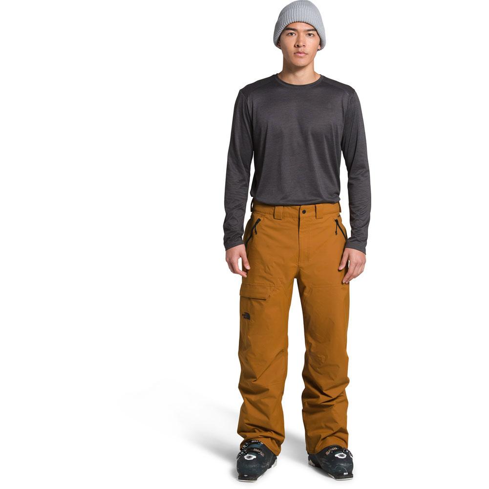 THE NORTH FACE SEYMORE SKI SNOWBOARD WATERPROOF PANTS TIMBER TAN size S-XXL