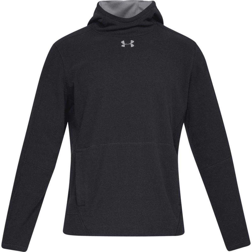 all black under armour hoodie