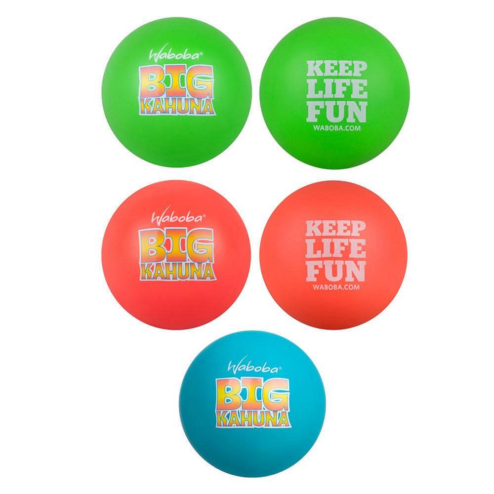 Waboba BIg Kahuna Balls  Green and Orange New 2pk Details about   Waboba SOL Premium Foam 
