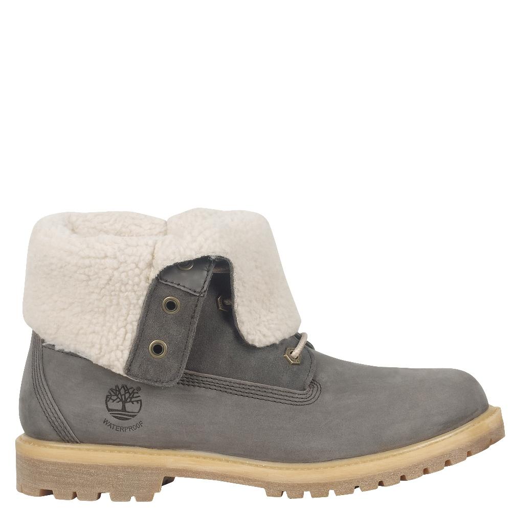 Timberland Authentic Teddy Fleece Waterproof Fold- Down Boots Women's