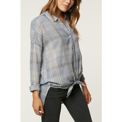 O`Neill Arlow Plaid Long Sleeve Shirt Women's