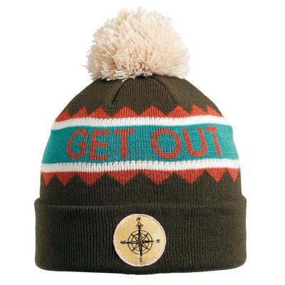 Turtle Fur Get Out Pom Beanie