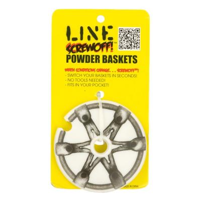 Line Screwoff Powder Basket - 90mm