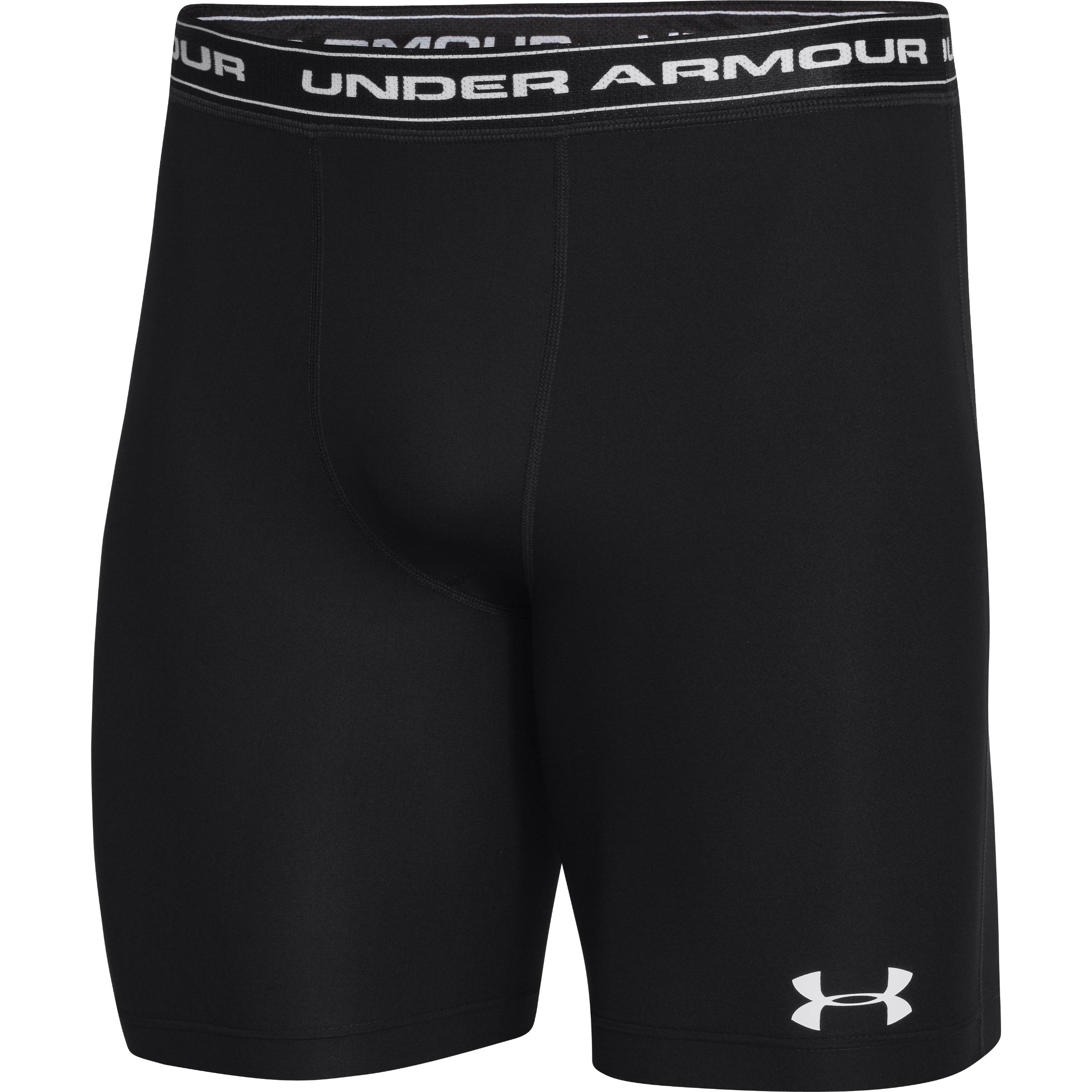 under armour black compression shorts