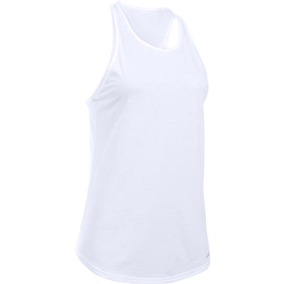 Under Armour Charged Cotton Microthread Keyhole Tank Women's