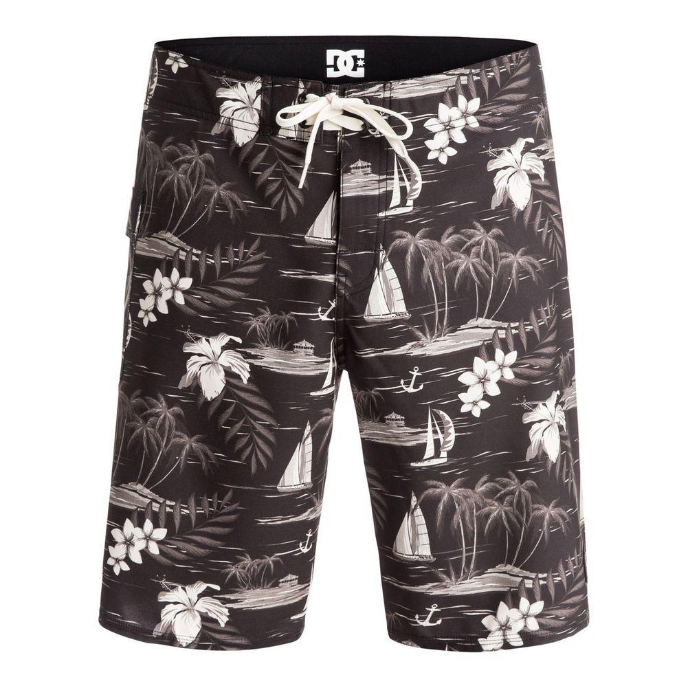 DC Shoes Men's Premium Board Shorts – 4-Way Stretch Surf Trunks Multi-Color