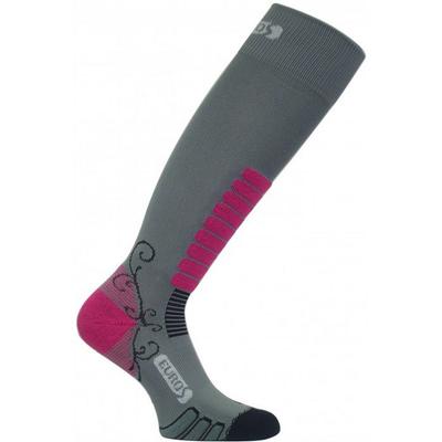 Euro Sock Sweet Silver Ski Sock Womens Lightweight