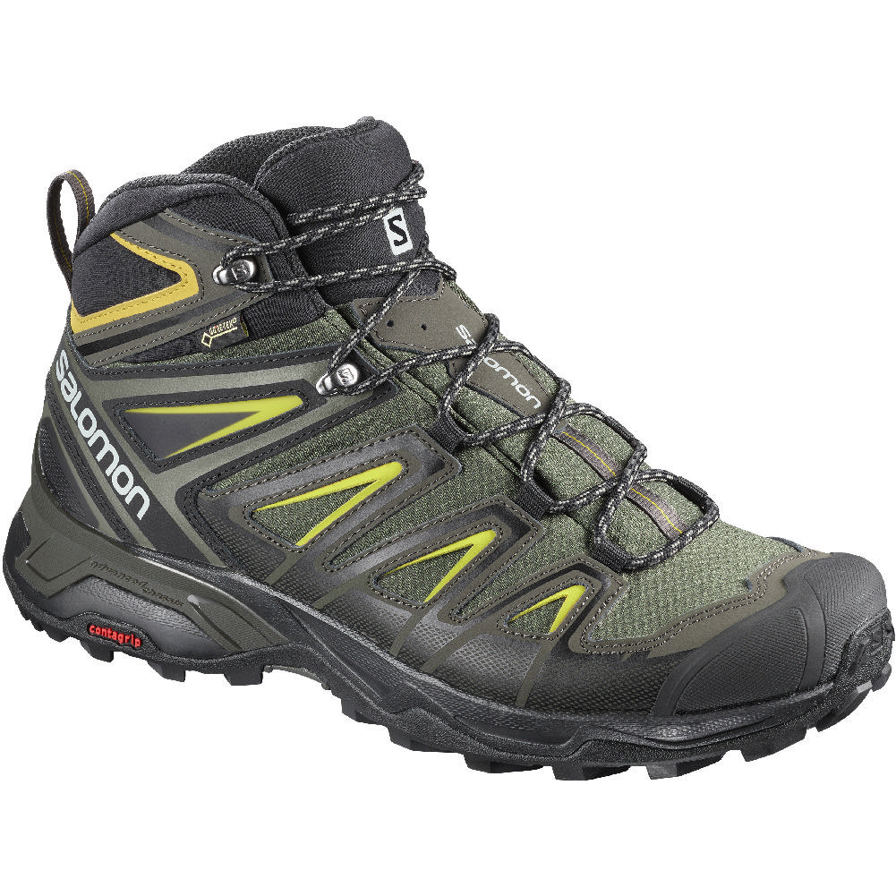  Salomon X Ultra 3 Wide Mid Gtx Hiking Shoes Men's